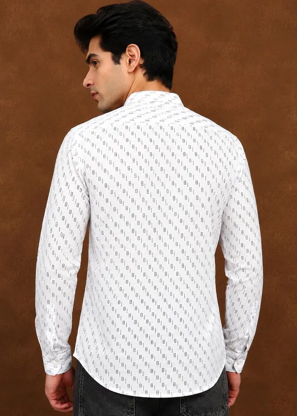 White_Printed___Slim_Fit_Shirt_for_Men