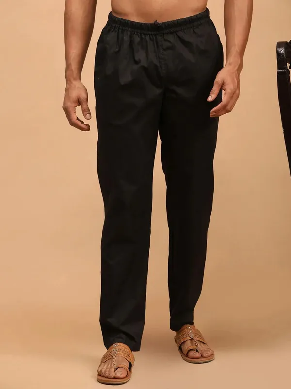 Black___Relaxed_Fit_Pajama_for_Men