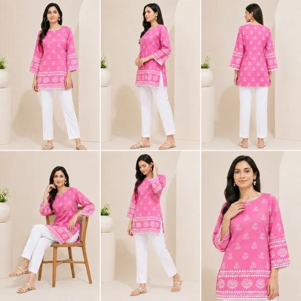 Pink_Printed_Short_Kurti_for_Women