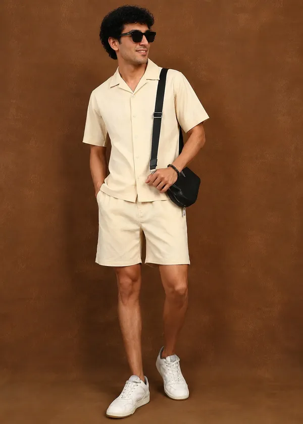 Beige_Linen_Relaxed_Fit_Shirt_and_Shorts_Co-Ord_Set_for_Men