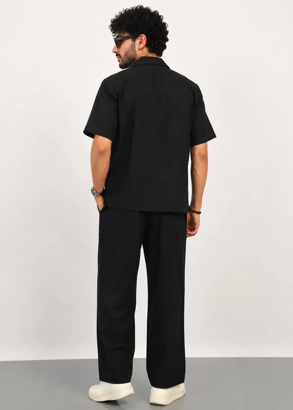Black___Short_Sleeve_co-ord_Set_For_Men