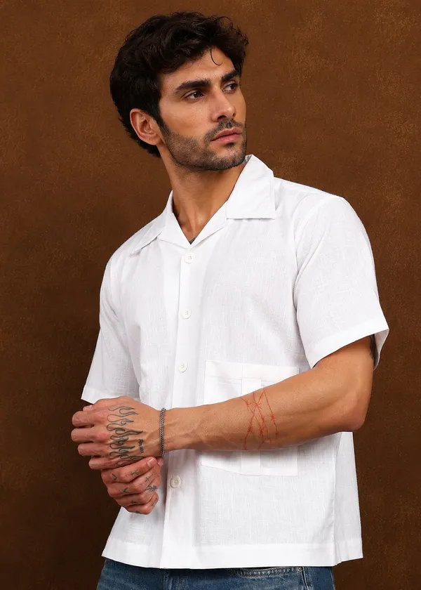 White___Short_Sleeve_Casual_Shirt_for_Men