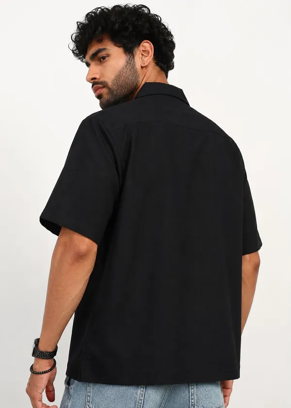 Black_Short_Sleeve_Utility_Shirt_for_Men