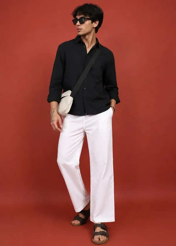 White___Relaxed_Fit_Drawstring_Pants_for_Men