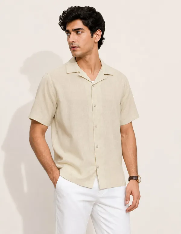 Beige_Linen_Relaxed_Fit_Camp_Collar_Shirt_for_Men