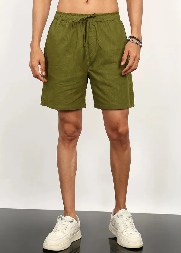 Olive_Green___Casual_Shorts_for_Men