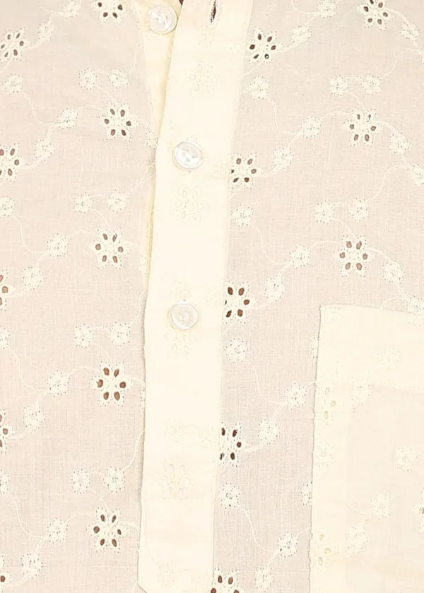 Cream_printed___Short_Kurta_for_Men