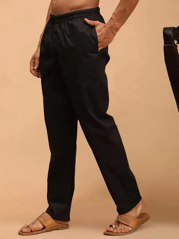 Black___Relaxed_Fit_Pajama_for_Men