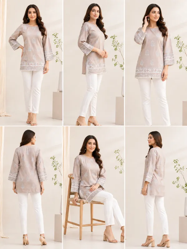 Beige_Printed___Short_Kurti_for_Women