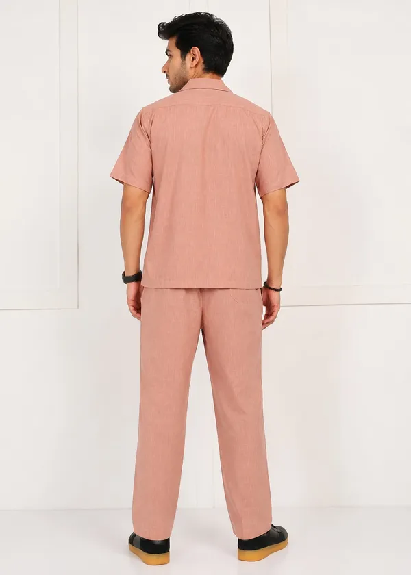 Pink___Shirt_And_Pant_Co-ord_Set_For_Men