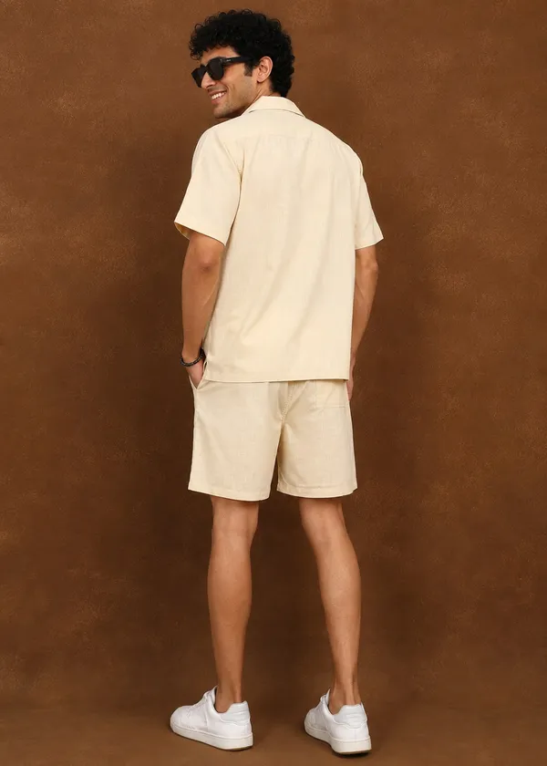 Beige_Linen_Relaxed_Fit_Shirt_and_Shorts_Co-Ord_Set_for_Men