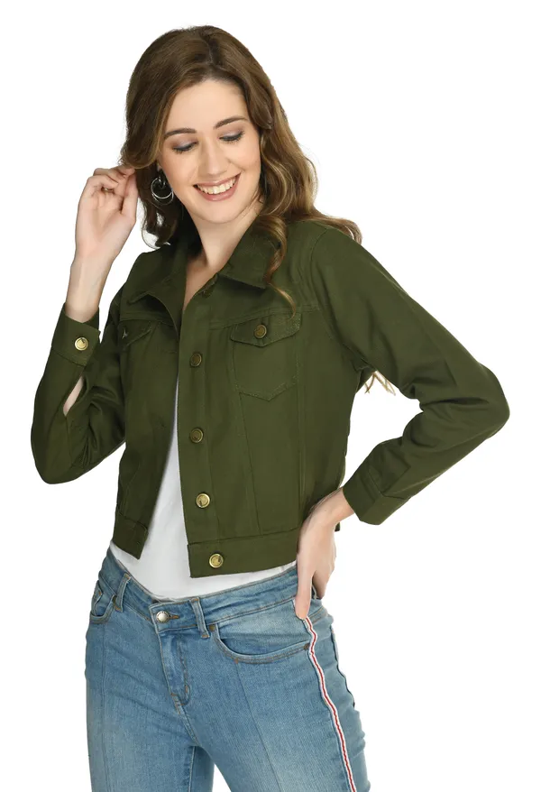 Olive_Green_Button_Front_Cropped_Jacket_for_Women
