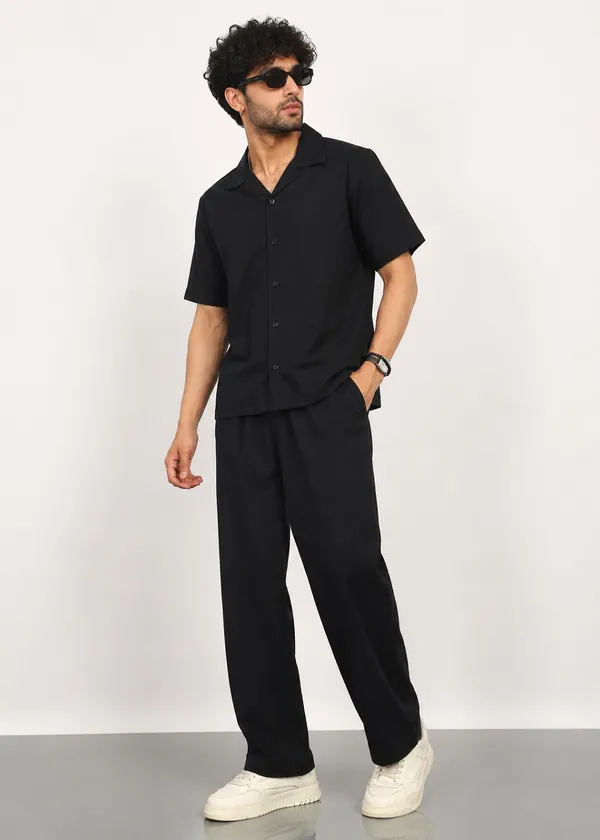 Black___Short_Sleeve_co-ord_Set_For_Men