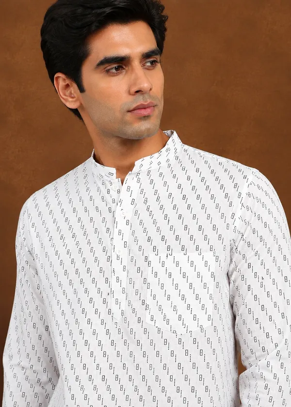 White_Printed___Slim_Fit_Shirt_for_Men