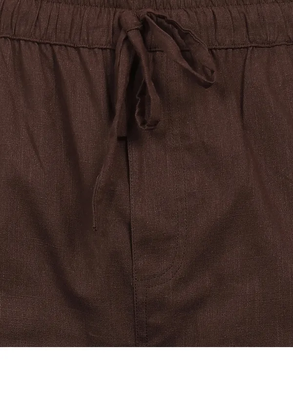 Brown_Drawstring_Casual_Shorts_for_Men