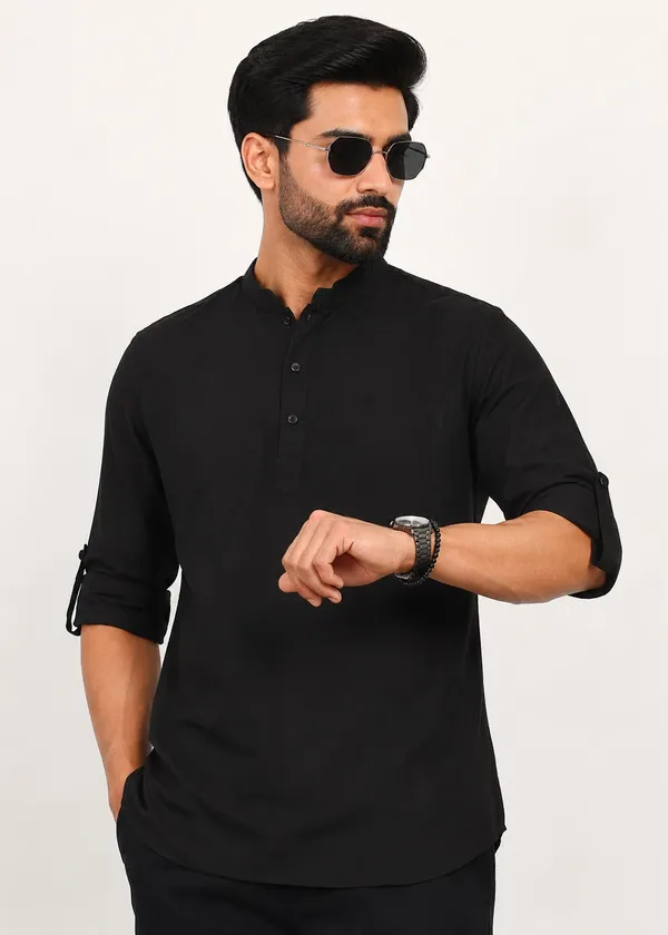 Black___Straight_Fit_Kurta_Pyjama_Set_for_Men