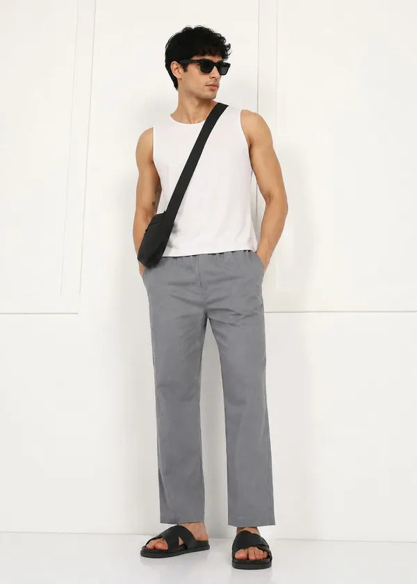 Grey___Drawstring_Straight_Fit_Trousers_for_Men