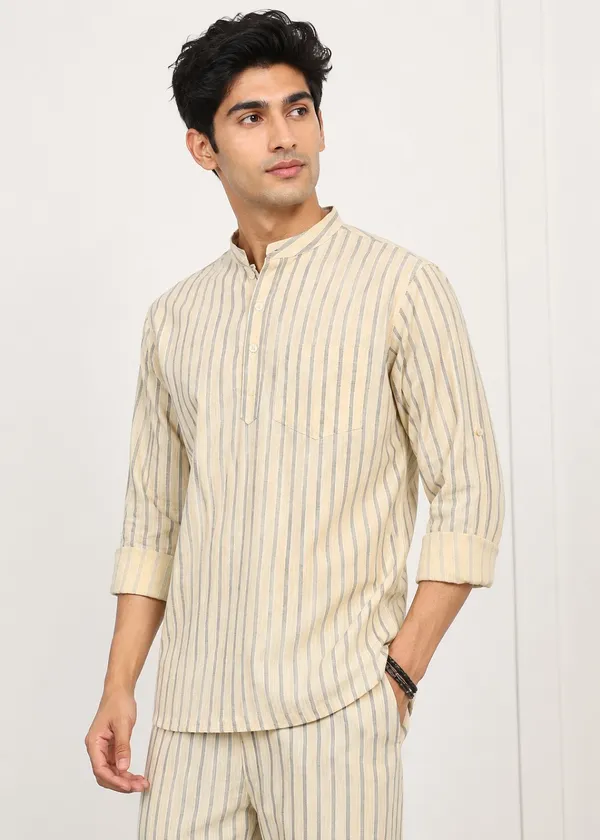 Beige_Striped___co_ord_Set_for_Men
