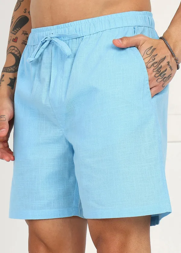 Sky_Blue_Drawstring_Shorts_for_Men