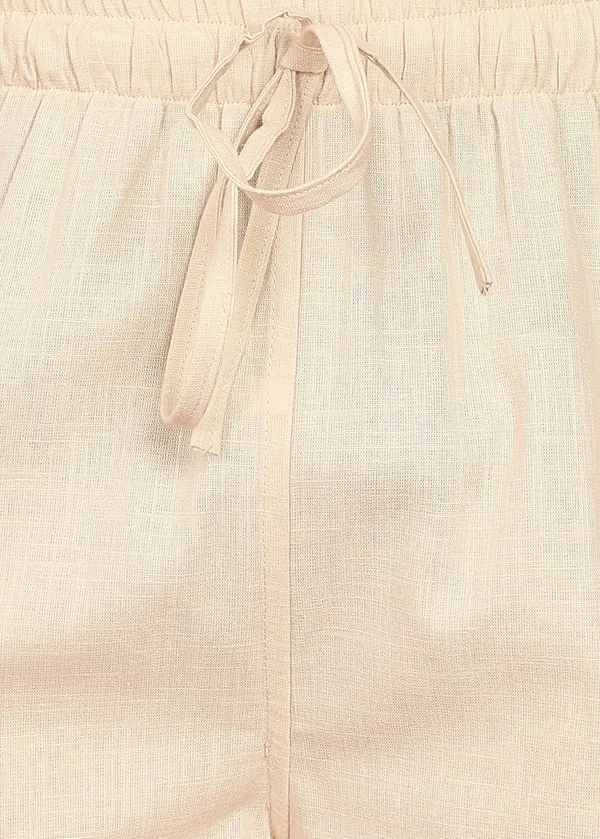 Cream_Relaxed_Fit_Drawstring_Trousers_for_Men