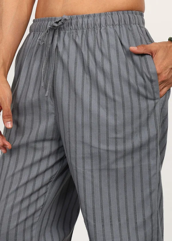 Grey_Striped_Relaxed_Fit_Drawstring_Trousers_for_Men
