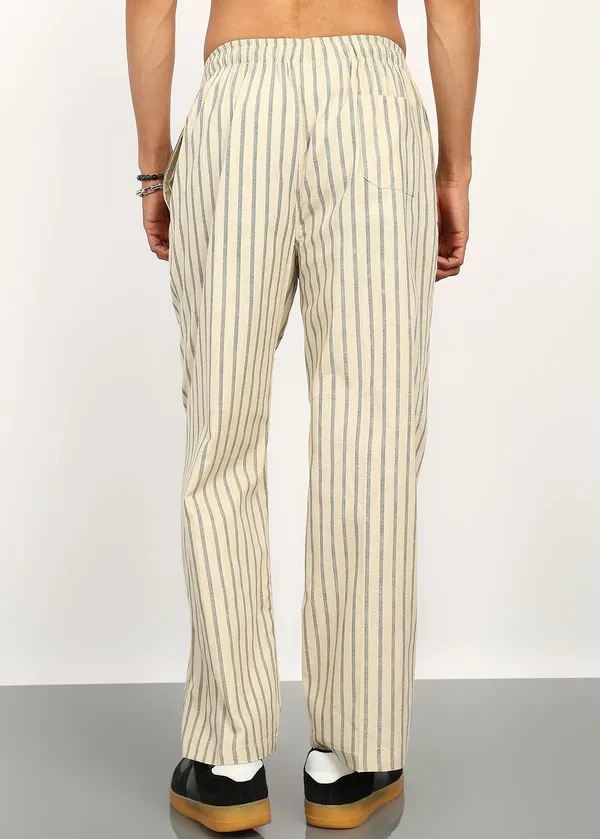 Beige_Striped___Drawstring_Lounge_Pants_for_Men