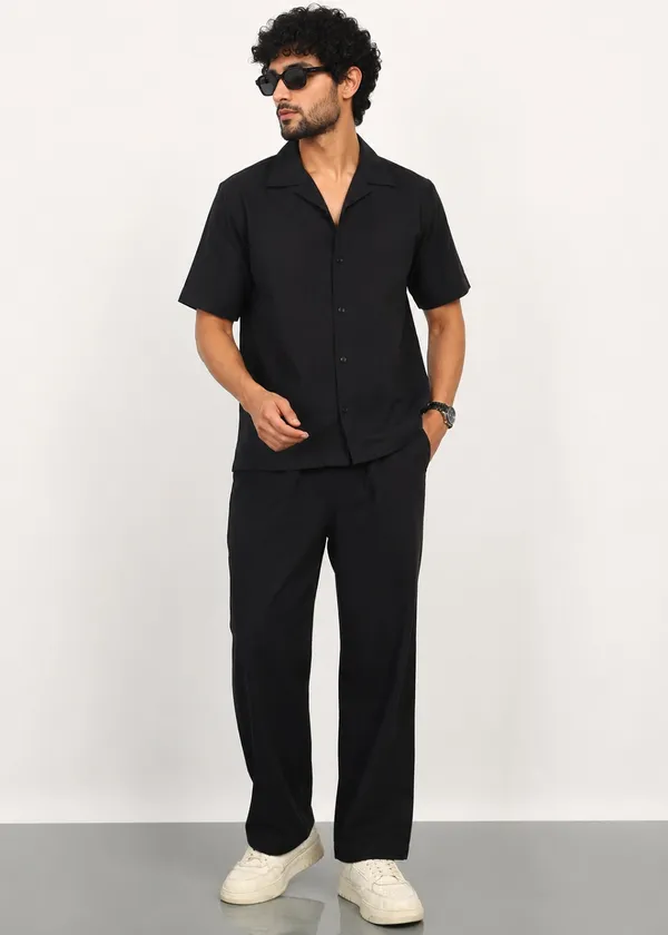 Black___Short_Sleeve_co-ord_Set_For_Men