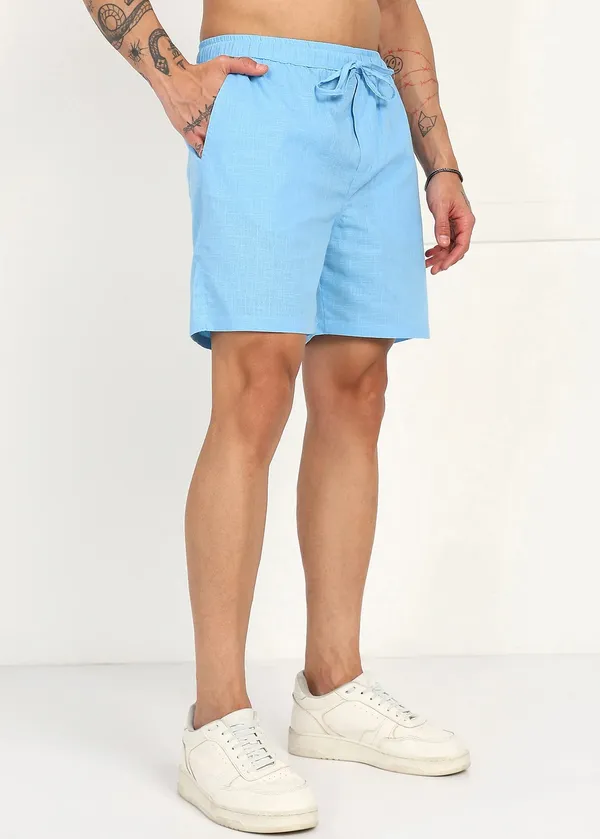 Sky_Blue_Drawstring_Shorts_for_Men