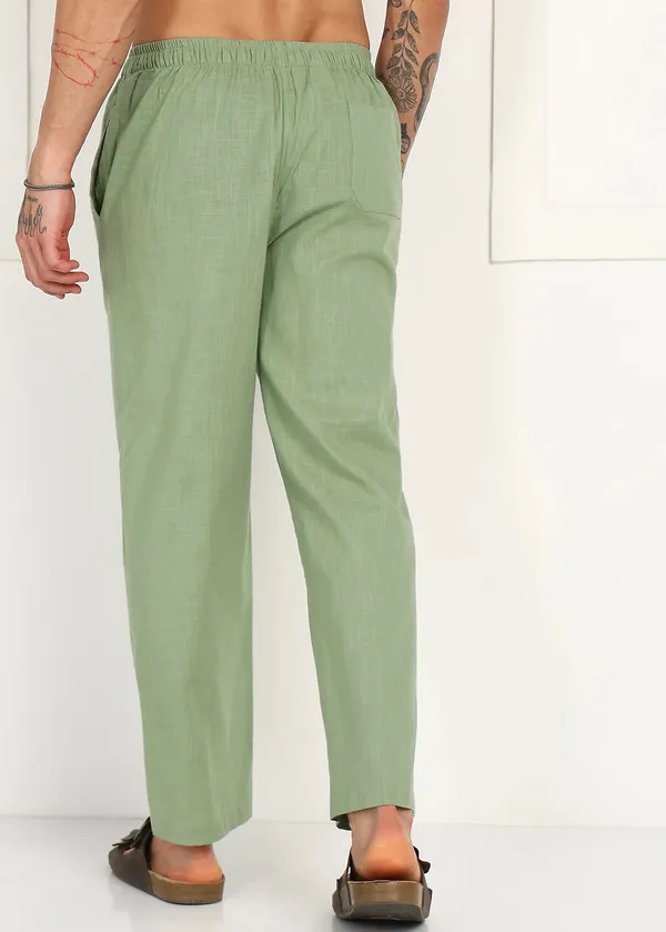 Green_Linen_Straight_Fit_Pants_for_Men