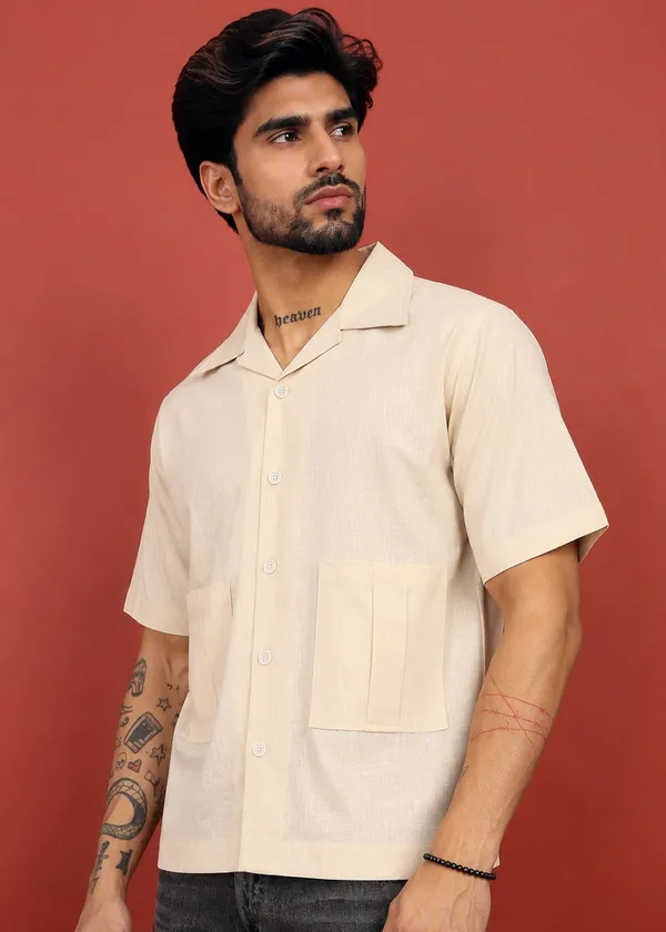 Beige___Relaxed_Fit_Camp_Collar_Shirt_for_Men