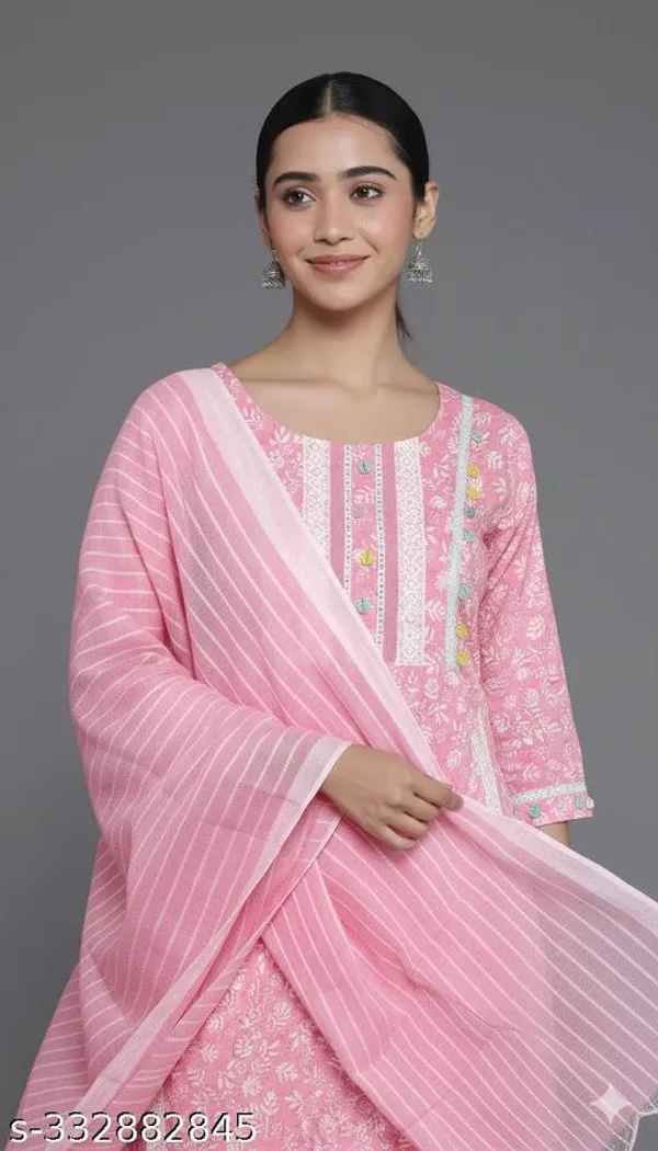 Pink_Cotton_Blend_Afghani_Salwar_Kurta_Set_For_Women