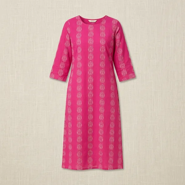Pink_Cotton_Straight_Printed_Kurta_For_Women