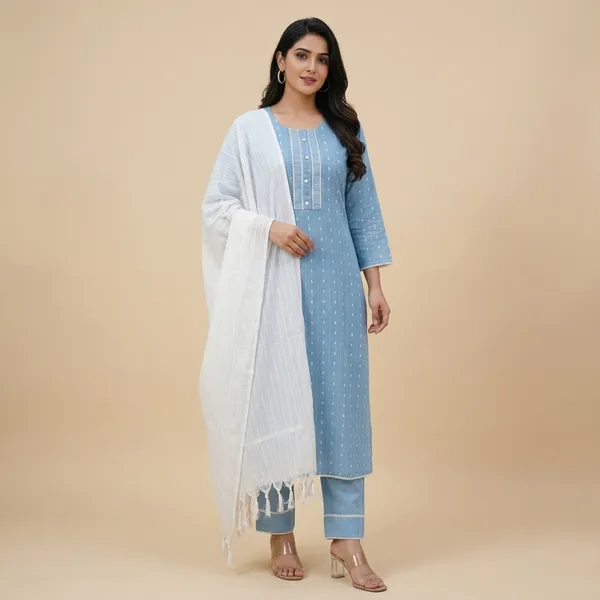 Blue_Cotton_Straight_Afghani_Salwar_Kurta_Dupatta_Set_For_Women