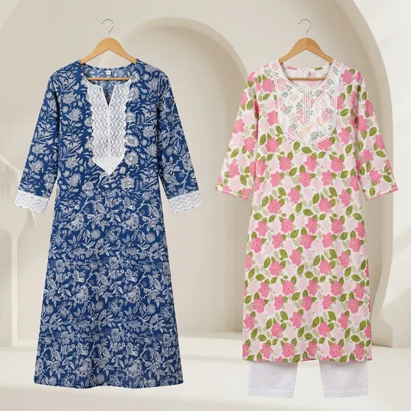Multicolour_Cotton_A-Line_Printed_Kurti_Combo_For_Women