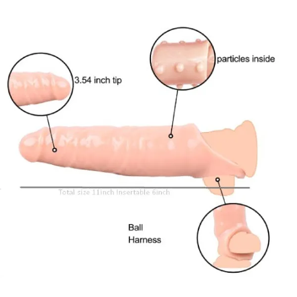 Skin-Tone_Silicone_Hollow_Sleeve_With_Suction_Base_For_Men