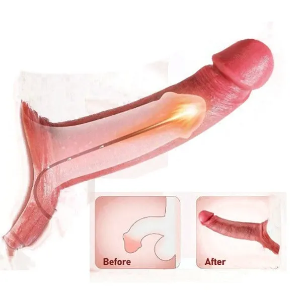 Skin-Tone_Dragon-Scale_Textured_Silicone_Sleeve_For_Men