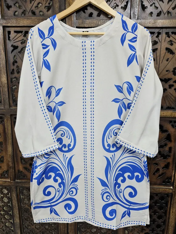 Blue_White_Rayon_Straight_Baroque_Print_Co_Ord_Set_For_Women