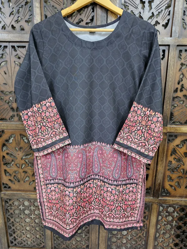 Charcoal_Grey_Rayon_Straight_Paisley_Print_Co_Ord_Set_For_Women