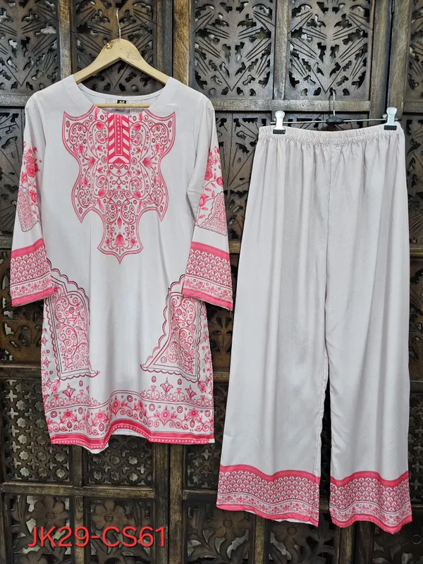 White_Pink_Crepe_Straight_Ethnic_Scrollwork_Co_Ord_Set_For_Women