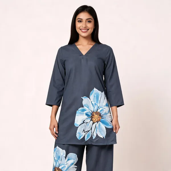 Grey_Rayon_Straight_Floral_Print_Co_Ord_Set_For_Women