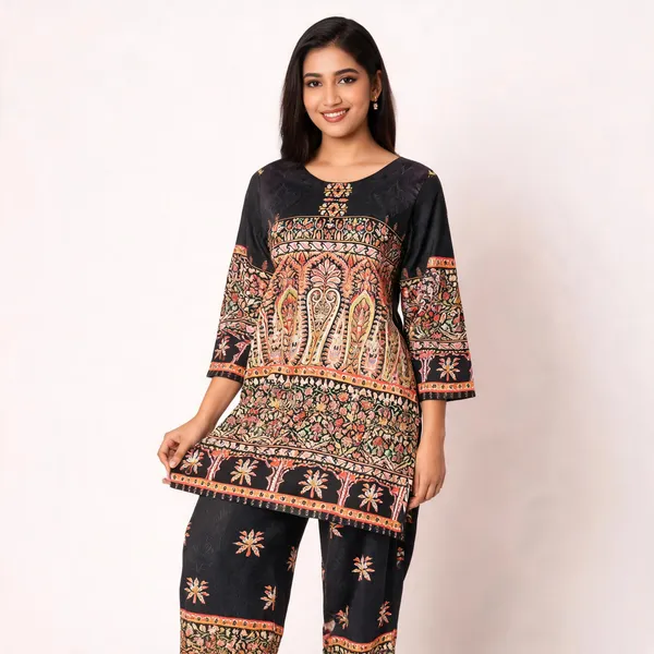 Multicolor_Rayon_Straight_Paisley_Print_Co_Ord_Set_For_Women