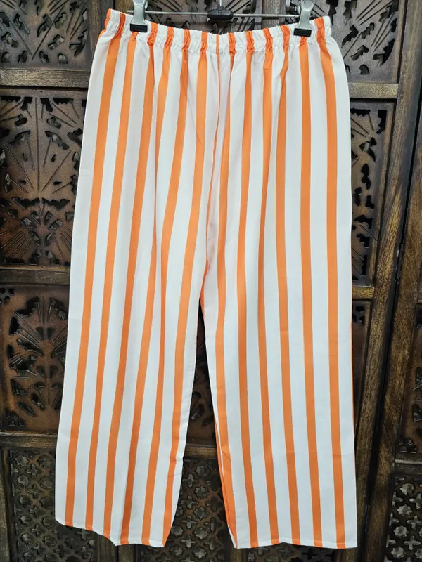 Multicolor_Rayon_Straight_Striped_Floral_Print_Kurta_Pant_Co_Ord_Set_For_Women