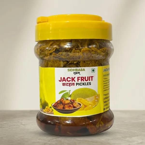Sidhbaba_Jackfruit_Spiced_Pickle_Glass_Jar_500G