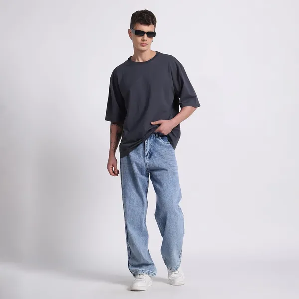 Grey_Cotton_T-Shirt_For_Men