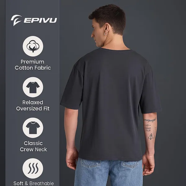 Grey_Cotton_T-Shirt_For_Men