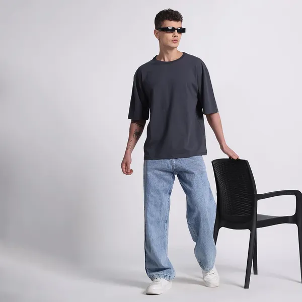 Grey_Cotton_T-Shirt_For_Men