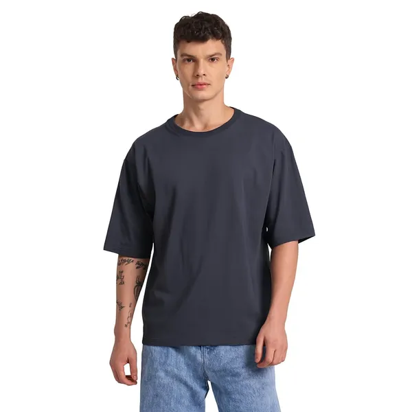 Grey_Cotton_T-Shirt_For_Men