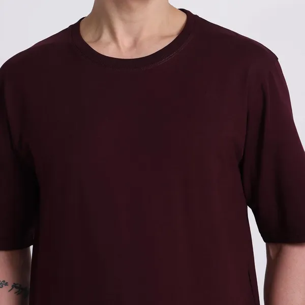 Plum_Wine_Cotton_T-Shirt_For_Men