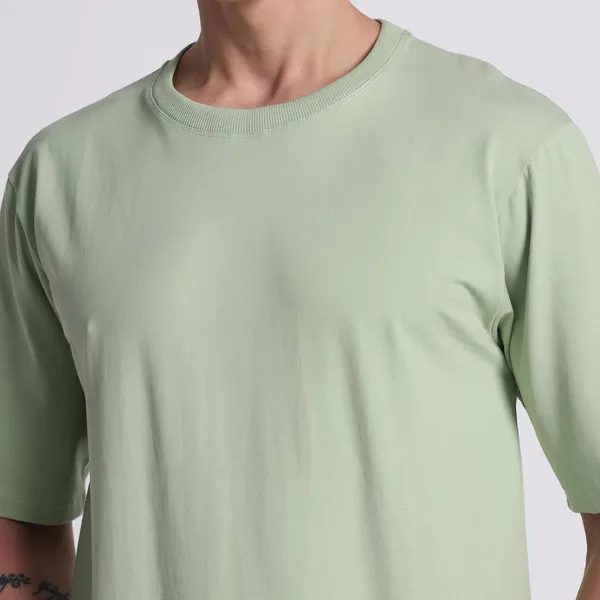 Mint_Green_Cotton_T-Shirt_For_Men