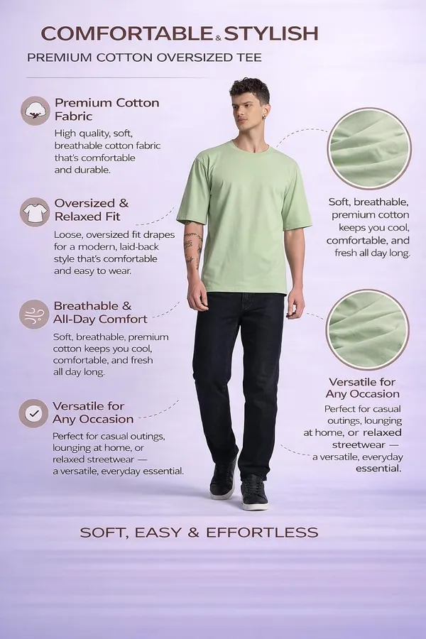 Mint_Green_Cotton_T-Shirt_For_Men
